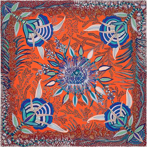 flowers of africa hermes scarf|small hermes scarf.